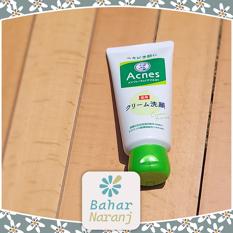 ژل شستشوی آکنه Rohto Acnes Cream Face Wash 