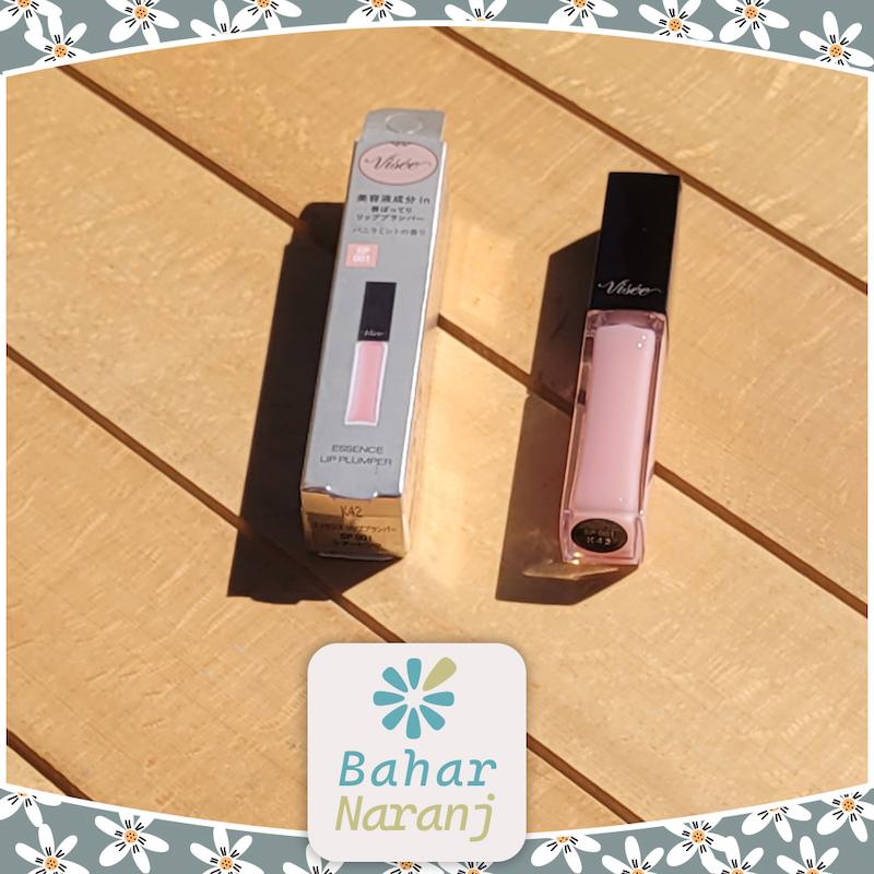 Visee _Essence Lip Plumper  حجم دهنده و لیپ گلاس ویسه ژاپن