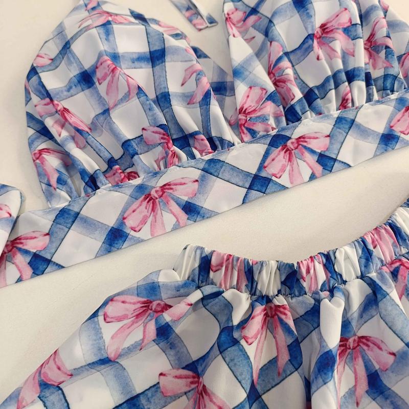 ست نیم‌تنه دامن پاپیون 🎀