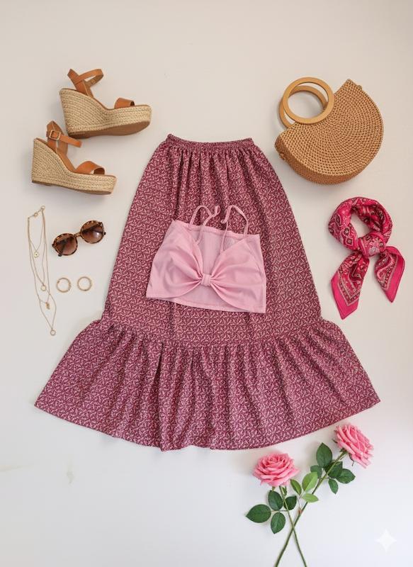 کراپ دامن افرا 