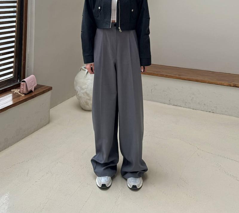 شلوار لارا خاکستری 