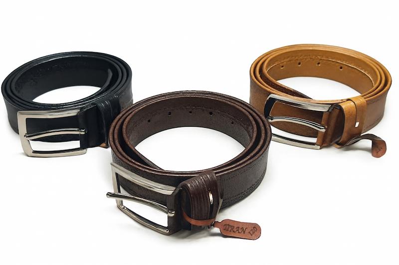 کمربند مردانه لورنس 3.5 دو دوخت