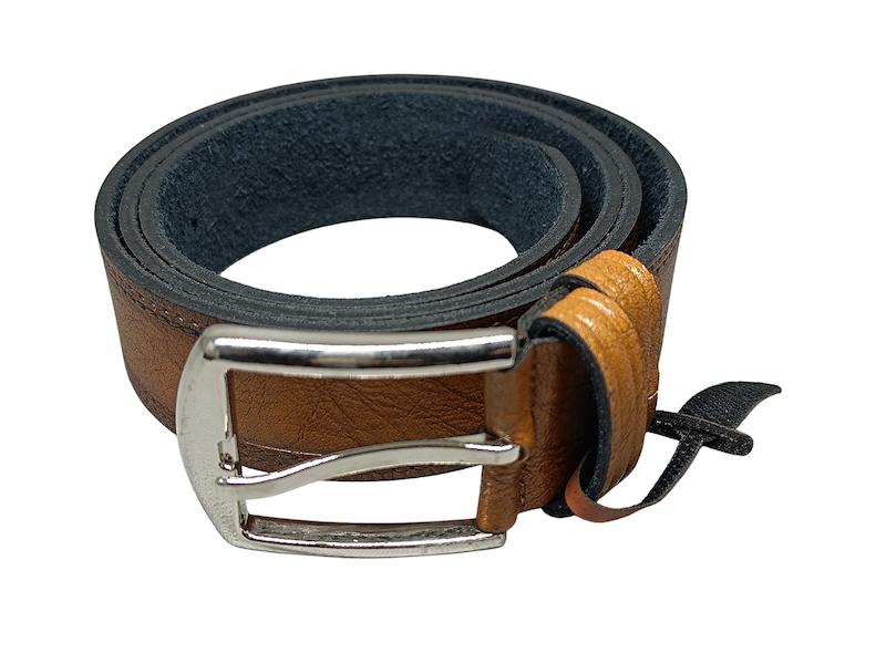 کمربند مردانه طرح چرم 3.5 لیون  