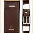 ست کیف و کمربند مردانه Massimo Dutti