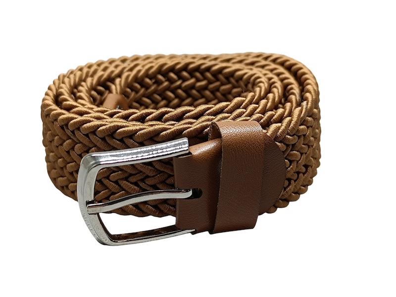 کمربند زنانه حصیری عسلی