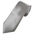 کراوات ساتن مردانه خاکستری