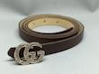 کمربند زنانه Gucci قهوه ای شکلاتی1.5سانت