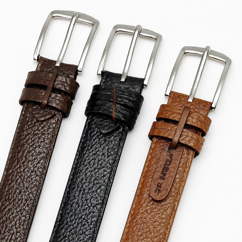 کمربند مردانه پوست ماری3.5 سانت