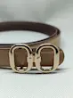 کمربند زنانه پلاکی2.5 طلایی