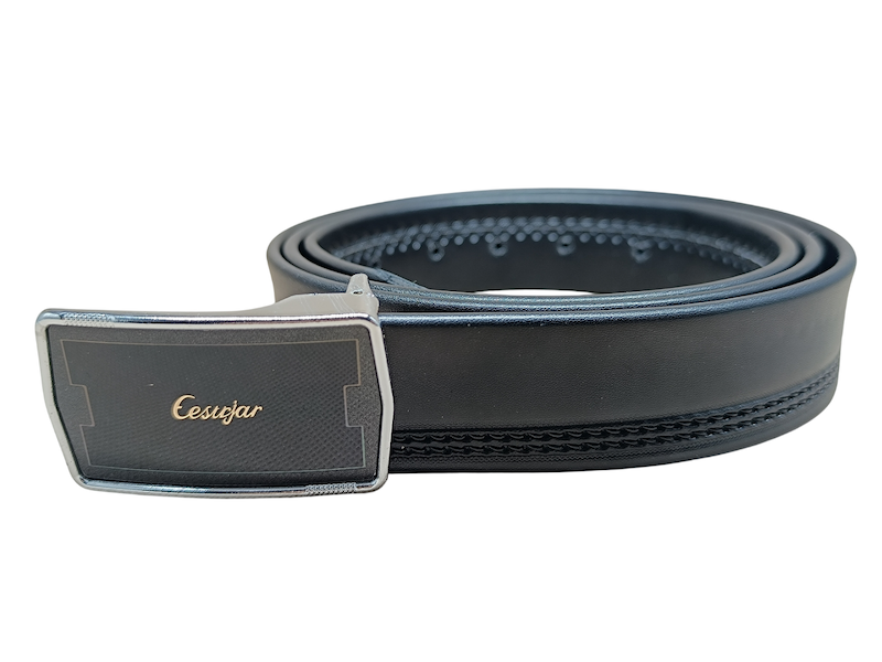 کمربند مردانه پلاکی دو رو3.5 سانت