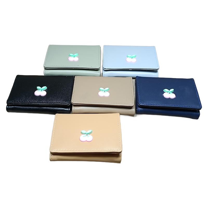 کیف پول زنانه گیلاس (بسته 6 عددی)