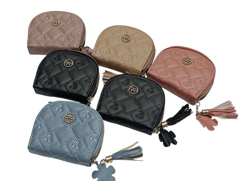 کیف پول زنانه مدل پاپیون (بسته 6 عددی)