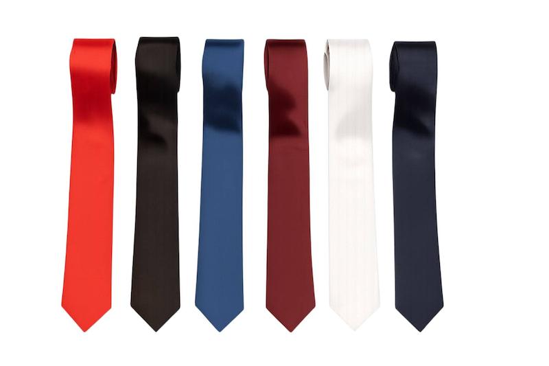 کراوات ساتن مردانه رنگبندی