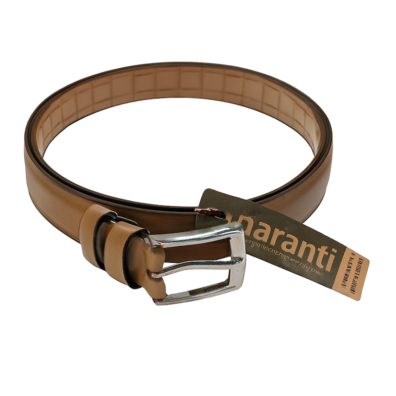 کمربند زنانه کرم تیره