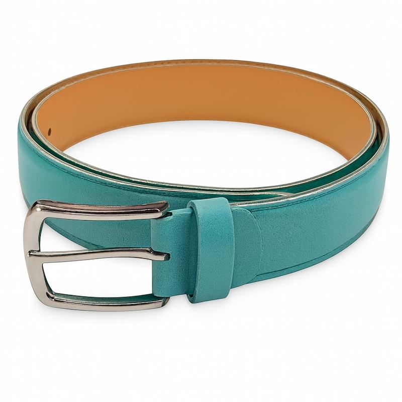 کمربند زنانه سبز آبی