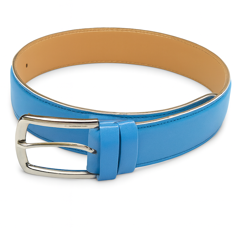 کمربند زنانه آبی آسمانی