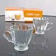 شات قهوه خوری ۶ عددی مدل ارکیده
