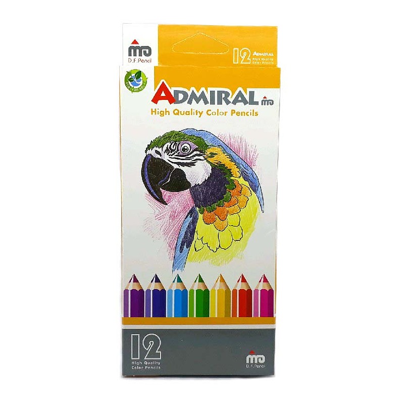 مداد رنگی 12 رنگ آدمیرال