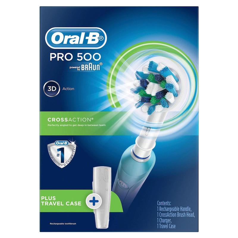 مسواک برقی اورال بی Oral B PRO 500 + کیف نگهدارنده