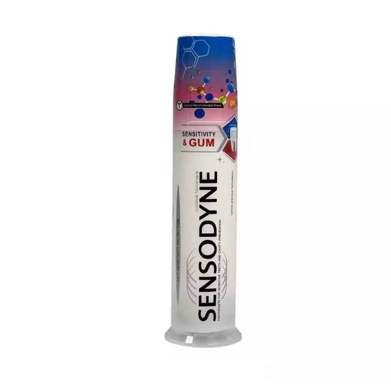 خمیردندان پمپی ضدحساسیت سنسوداین Seneodyne Sensitivity & Gum