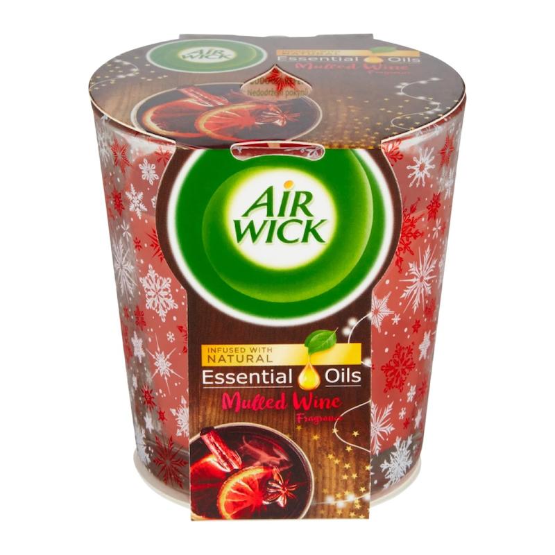 شمع عطری ایرویک با عطر دارچین، پرتقال، میخک و عسل Airwick Mulled Wine