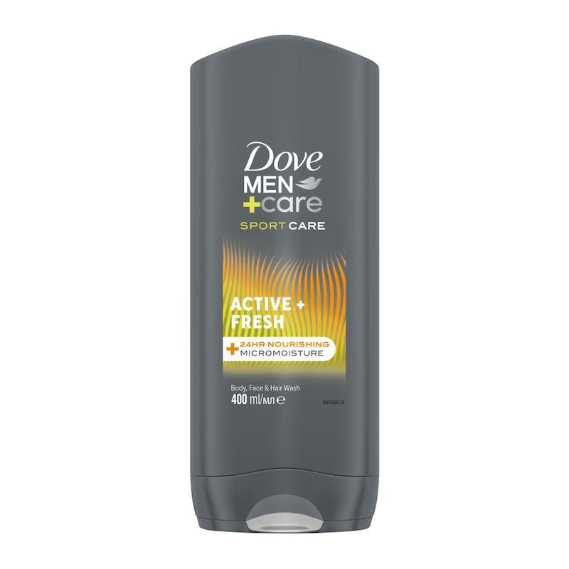 شامپو مردانه سر و بدن داو Dove Active Fresh