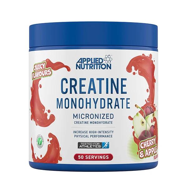 کراتین مونوهیدرات اپلاید نوتریشن طعم سیب گیلاس 250گرم  Applied Nutrition Creatine Monohydrate Micronized