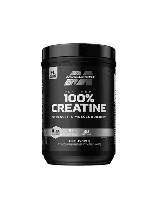 کراتین مونوهیدرات پلاتینوم ماسل تک 400 گرم Creatine Platinum Muscletech
