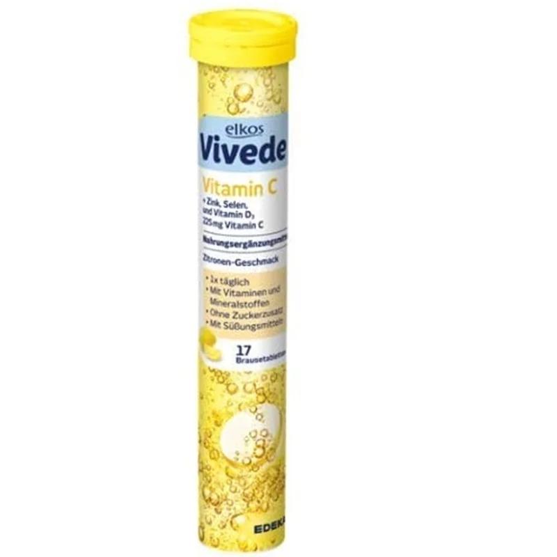 قرص جوشان ویتامین سی ویویده elkos vivede Vitamin C