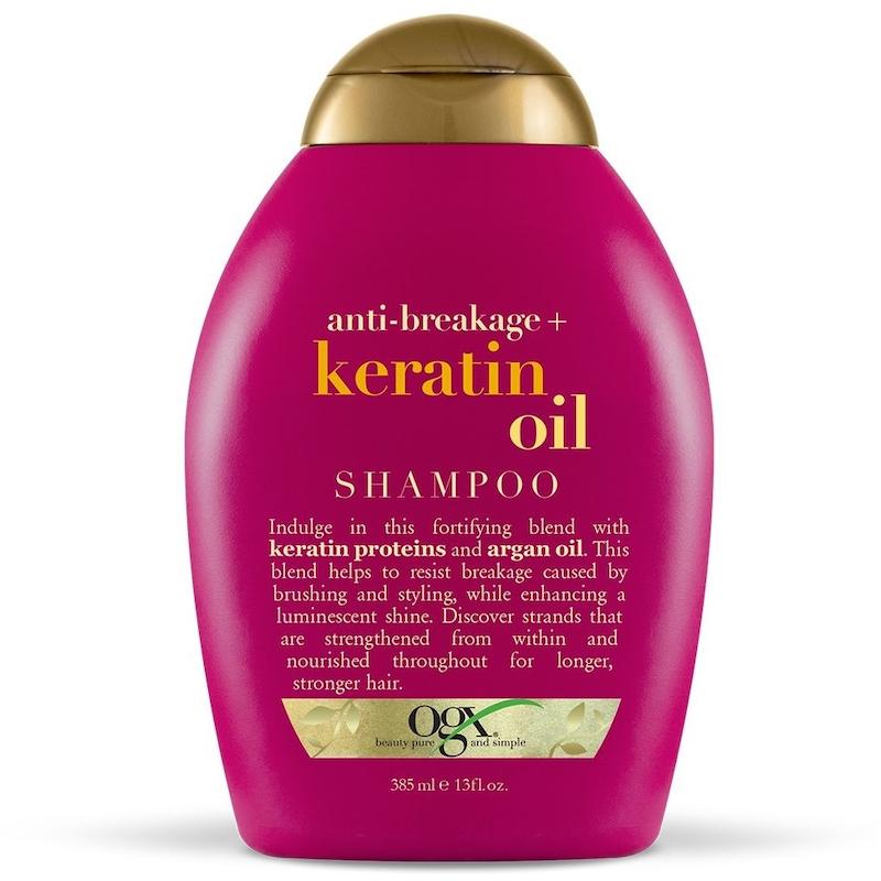 شامپو کراتینه ضد شکنندگی مو او جی ایکس Ogx Keratin Oil 