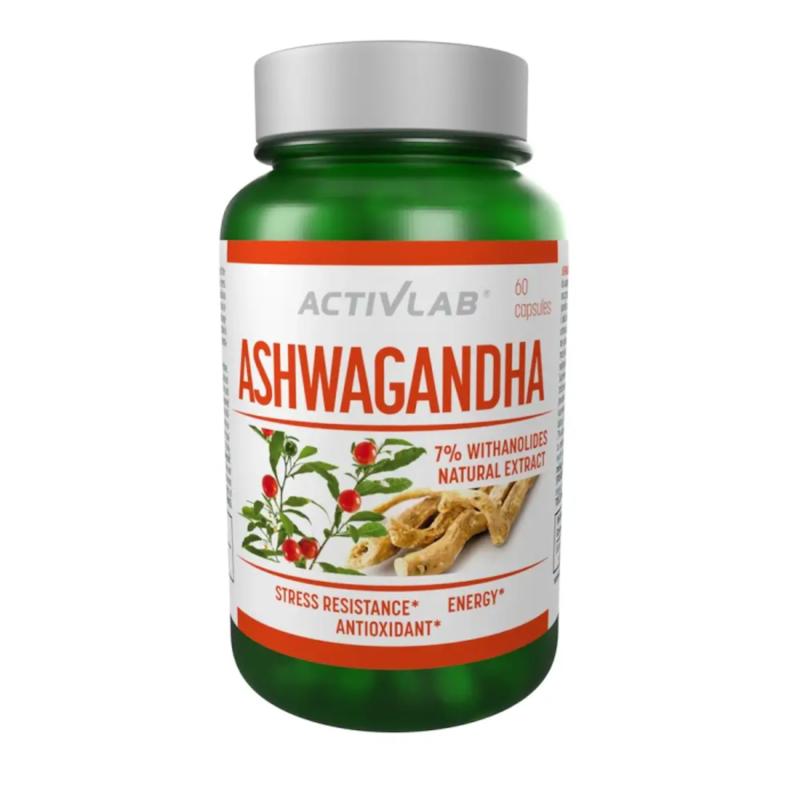 آشواگاندا اکتیولب 60 عددی دوز 300 میلی‌گرم   Activlab Ashwagandha