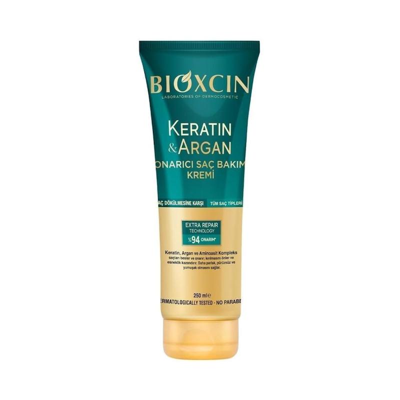 کرم موی داخل حمام کراتین و آرگان بیوکسین  Bioxcin Keratin & Argan