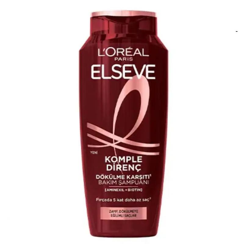 شامپو ضد ریزش لوریل آمینکسیل و بیوتین Loreal Komple Direnç