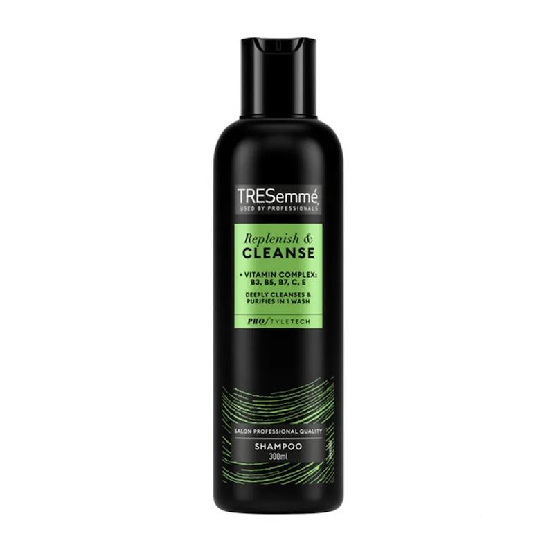 شامپو ویتامینه ترزمه Tresemme مدل Replenish & cleanse