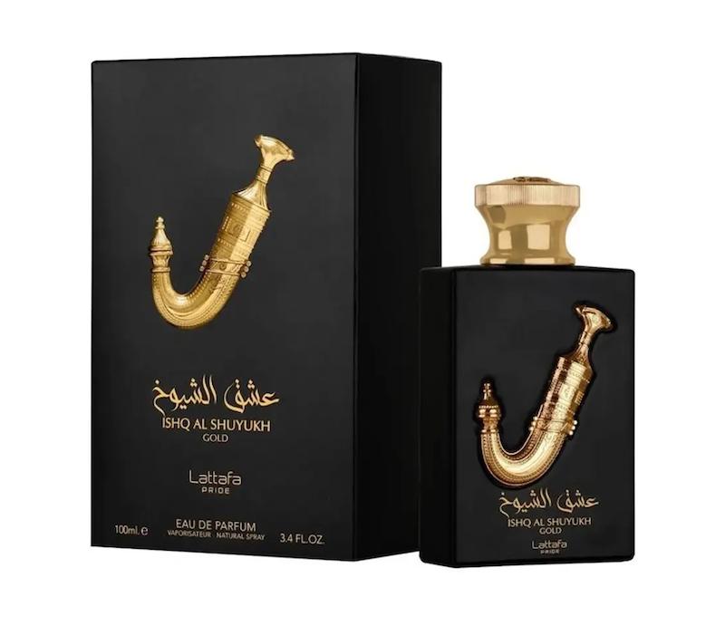 لطافه عشق الشیوخ طلایی مردانه و زنانه 100 میل Lattafe ISHQ AL SHUYUKH GOLD