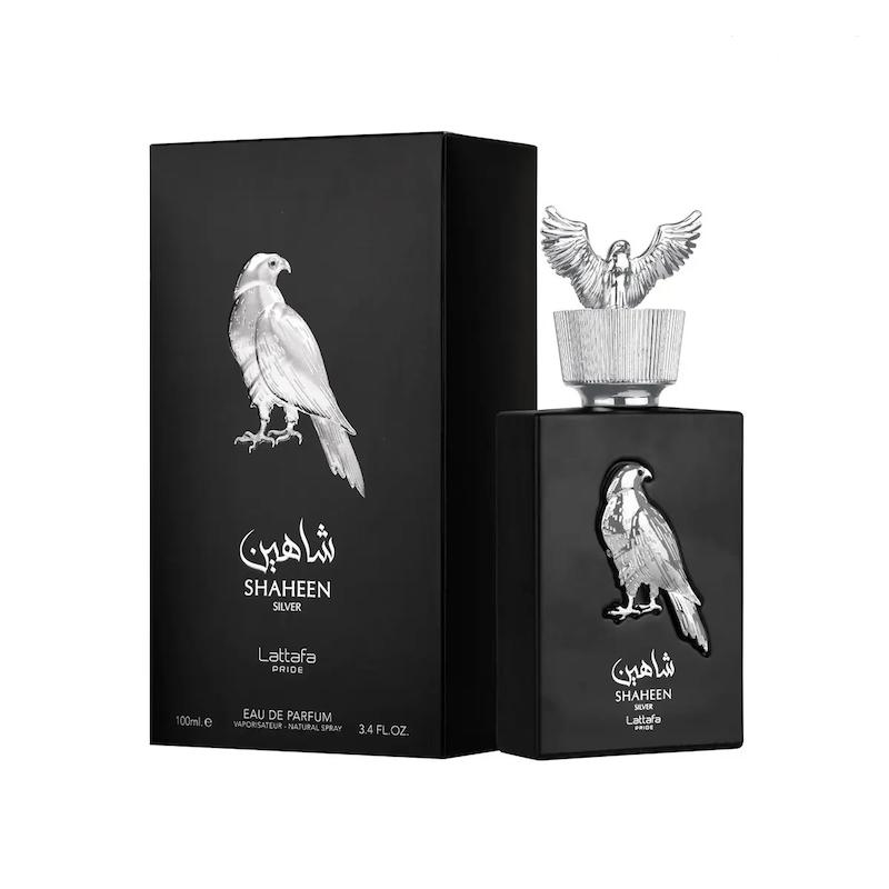 لطافه شاهین نقره ای مردانه و زنانه 100 میل Lattafe SHAHIN SILVER