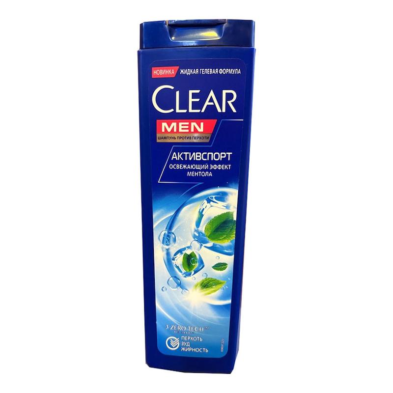 شامپو کلیر مردانه مدل ضد شوره طراوت بخش حجم 380 میل Clear