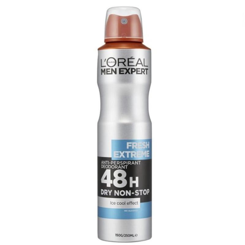 اسپری ضد تعریق مردانه فرش اکستریم لوریل Loreal Fresh Extreme 250ml