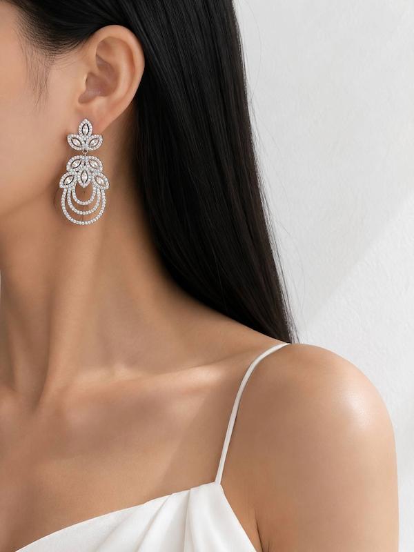 گوشواره جواهری قطره
