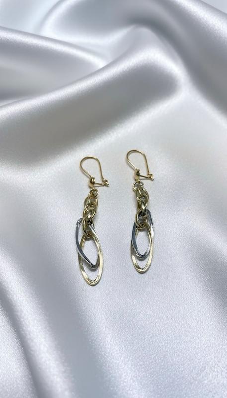 گوشواره دو رنگ