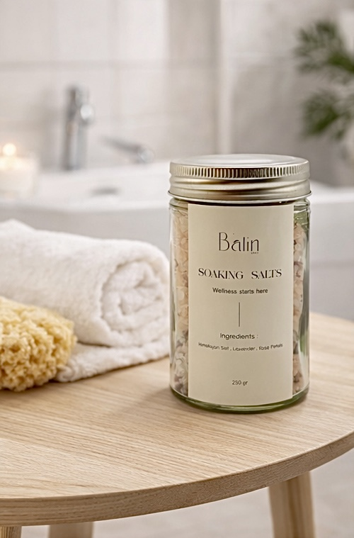 نمک درمانی حمام