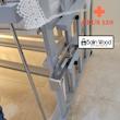 گهواره چوبی و تخت کنار مادر سایز ۱۲۰ طوسی