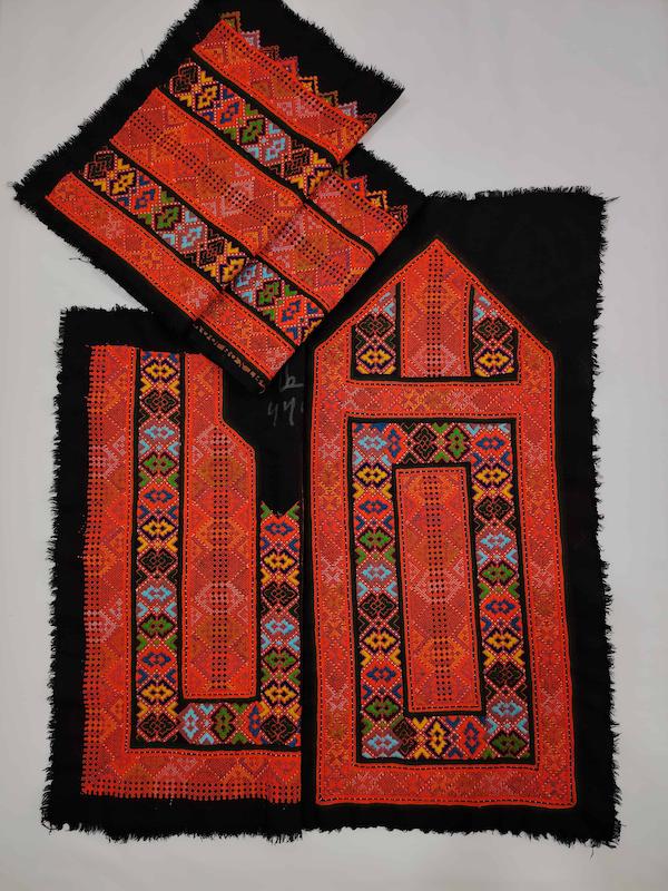 زیاستین زی آستین طرح جوک سلطنتی | پارچه پرکار شماره صفر | کاملاً دست‌دوز 