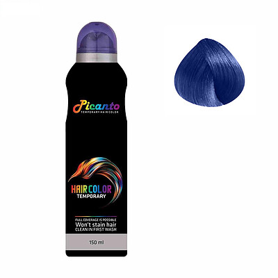 اسپری رنگ مو پیکانتو شماره 13 رنگ آبی حجم 150میلی لیتر 