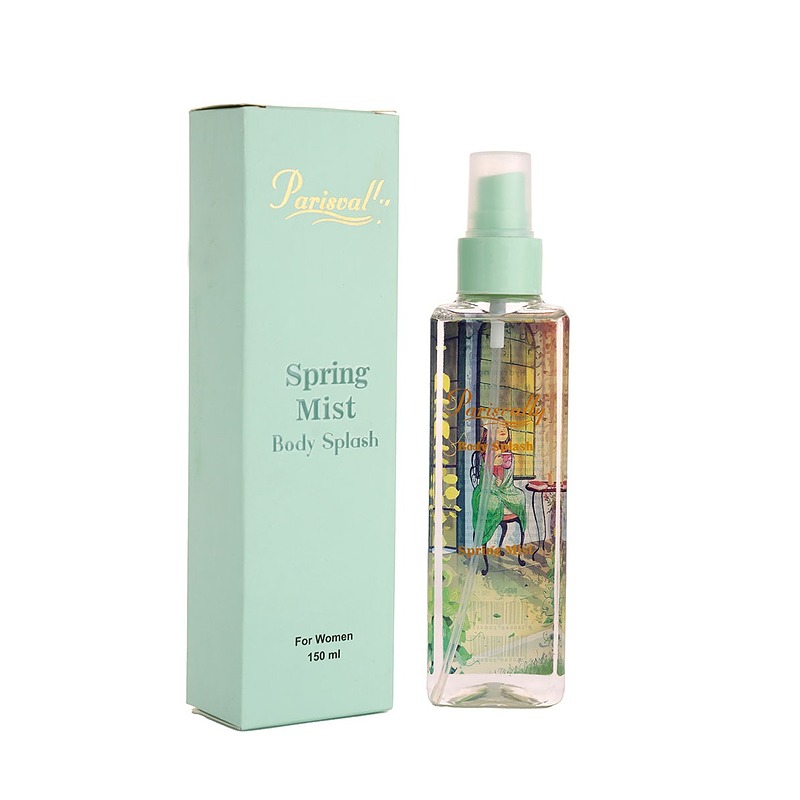 بادي اسپلش پاریس ولی مدلSPRING MIST با رایحه گودگرل حجم 150 ميلی لیتر