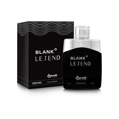 ادو پرفیوم مردانه ساگرادا مدل مونت بلنک لجند BLANC LEGEND حجم 100 میلی لیتر