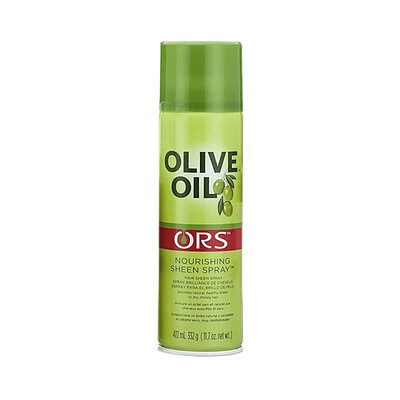 اسپری براق کننده مو او آر اس الیو مدل ORS Olive Oil حجم 472 میلی لیتر