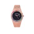 ساعت زنانه اودمارپیگه دور نگین رزگلد صفحه مشکیF/a5431 Audemars piguet
