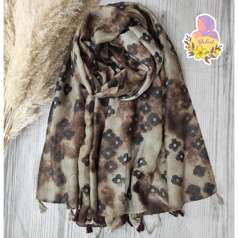 شال گل گلی دخترانه