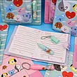 ست مینی دفترچه به همراه خودکار طرح BT21